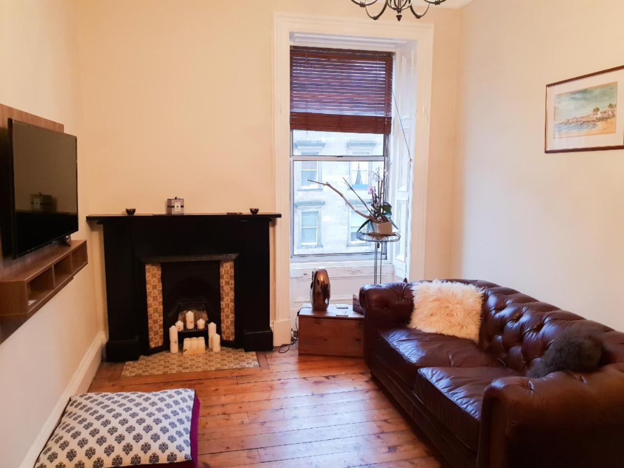 אדינבורו Bright 1 Bedroom Apartment Near City Centre מראה חיצוני תמונה